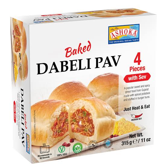 Ashoka Dabeli Pav with Sev 4pcs