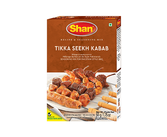 Shan Tikka Seekh Kebab
