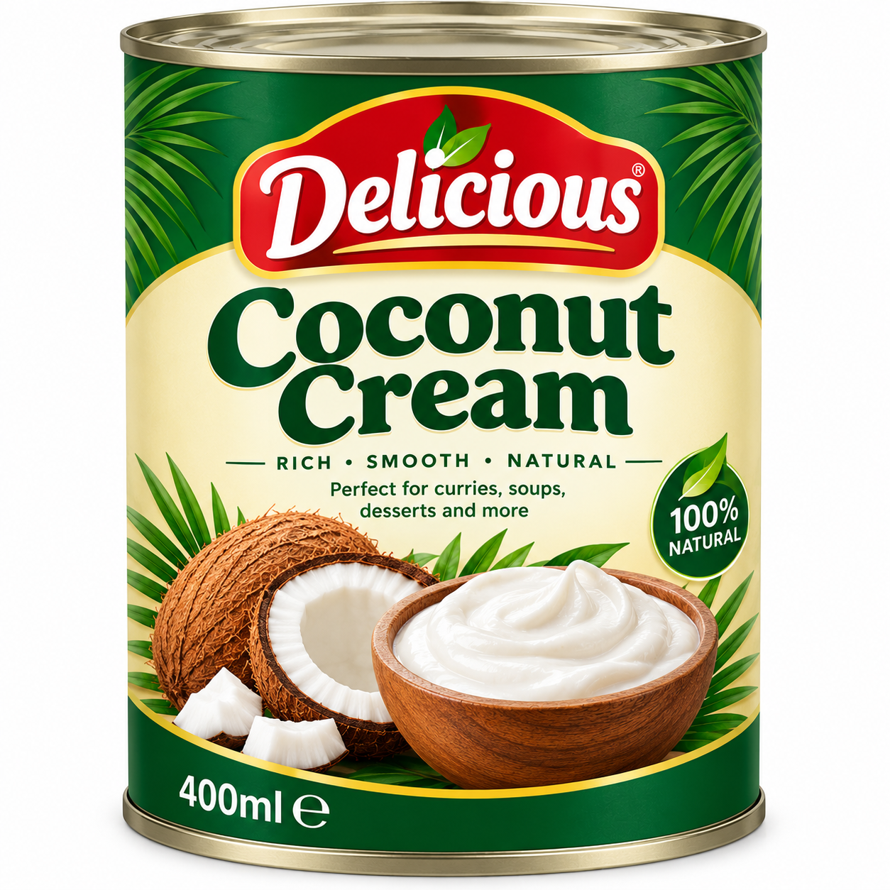 Delicious Coconut Cream
