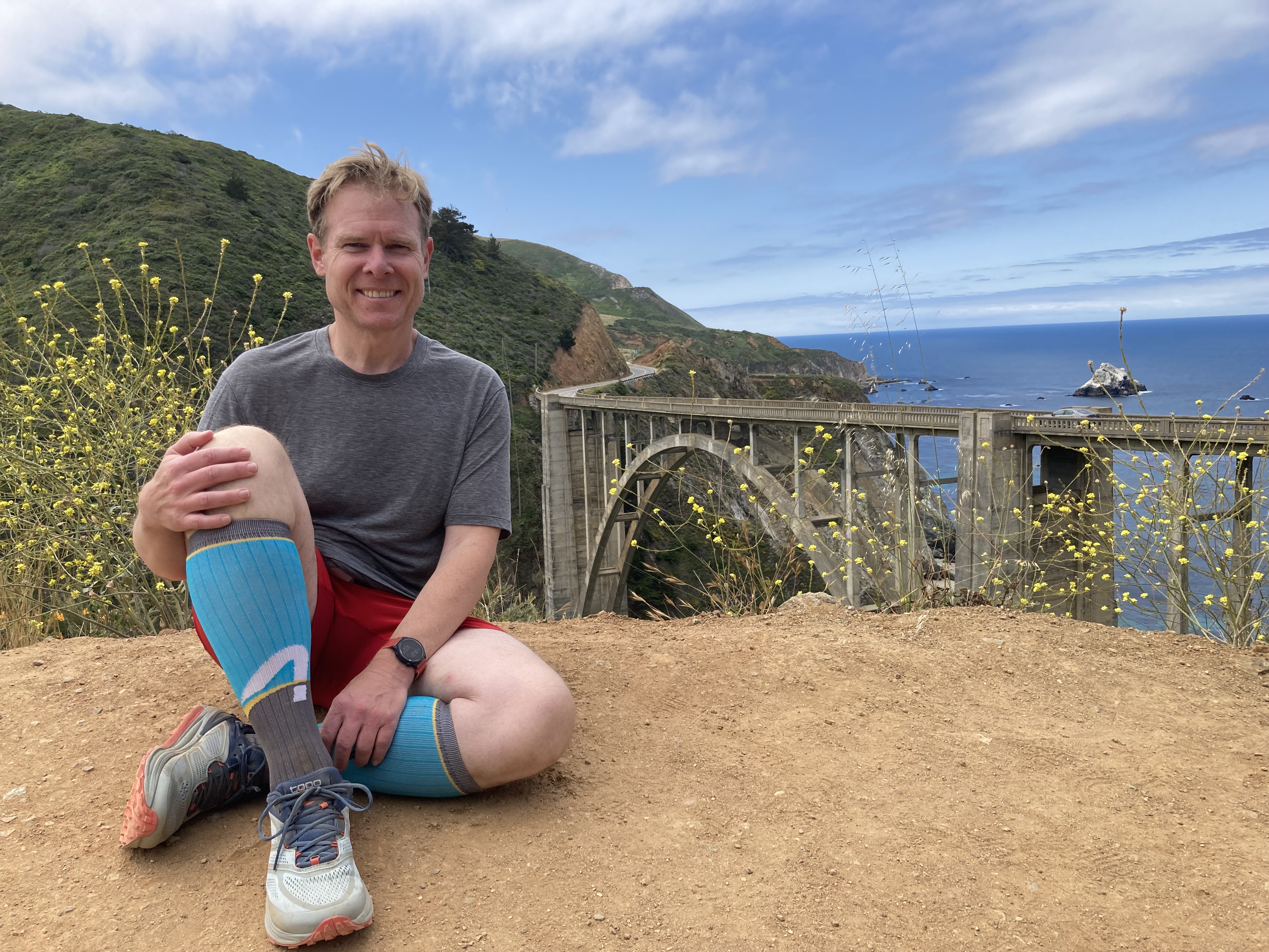 I'm finally back - 10 miles in Big Sur