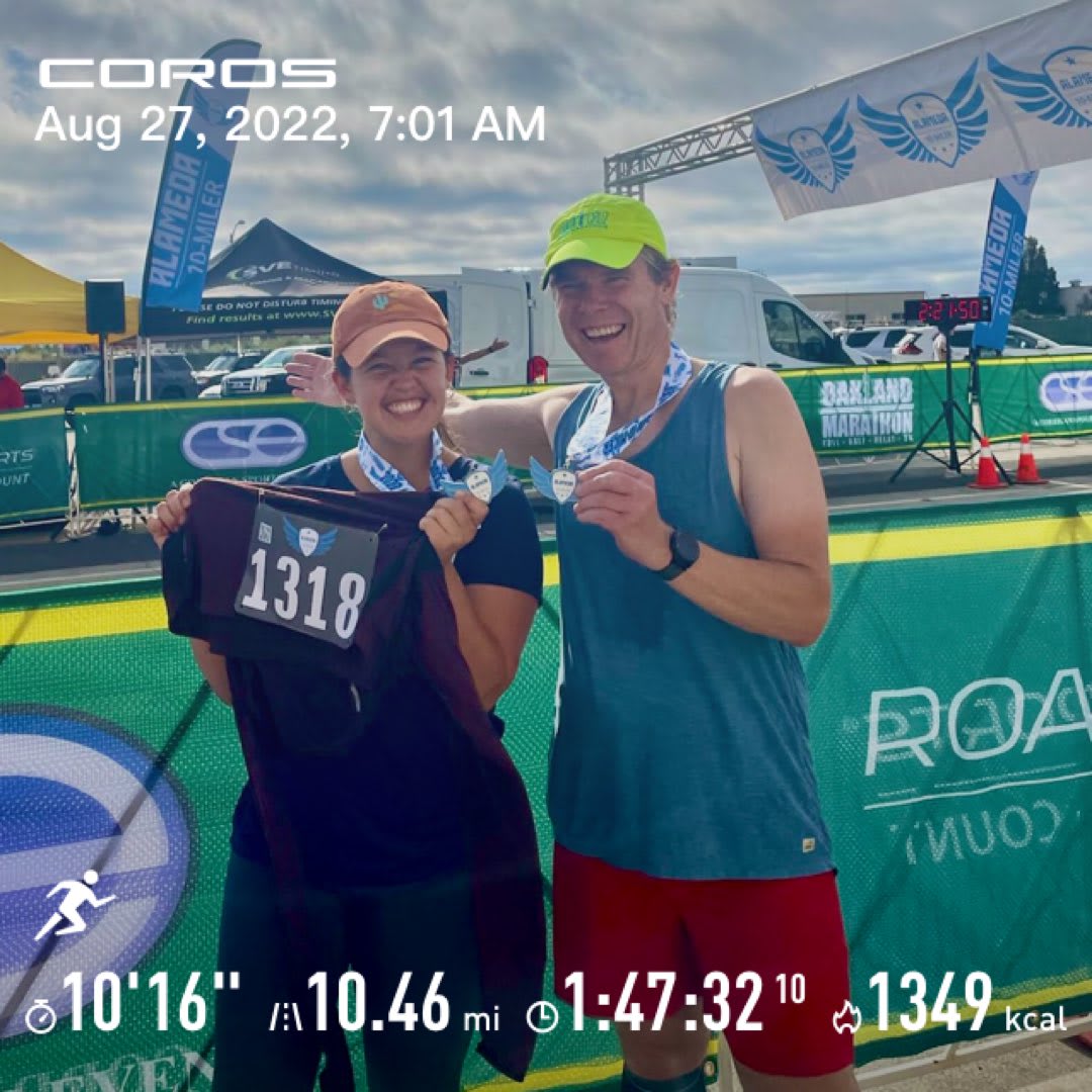 Alameda 10-miler in the bag