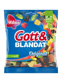 Malaco Godt & Blandet 450g