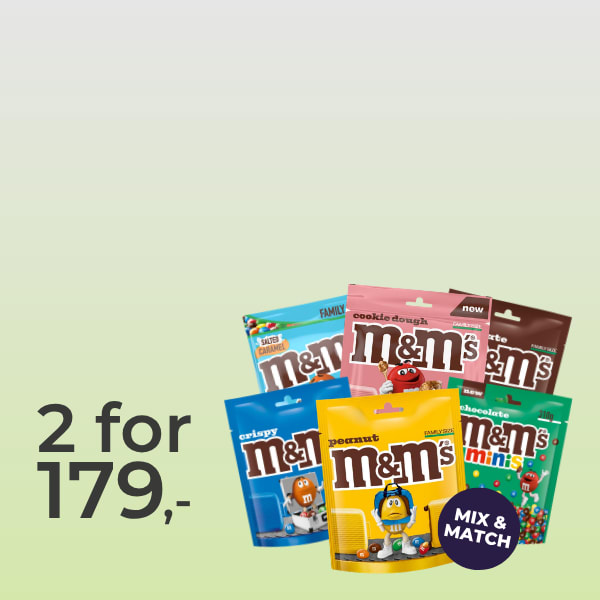 M&M Candy Pouch 281-330g
