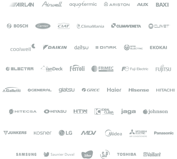 Brands compatible with Airzone