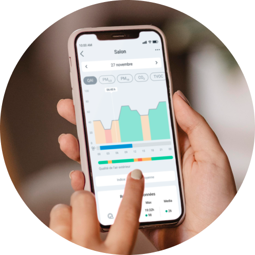 Prenez les commandes d'AirQ Box depuis votre mobile