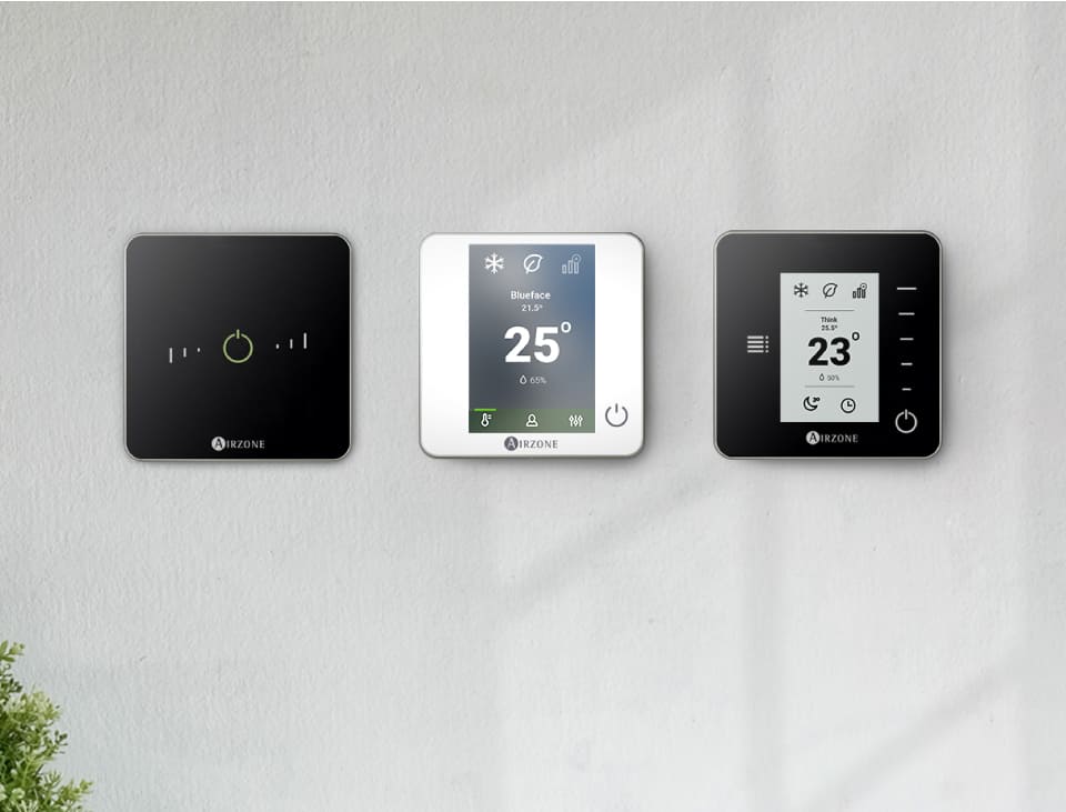 Découvrez les thermostats compatibles avec Airzone Cloud