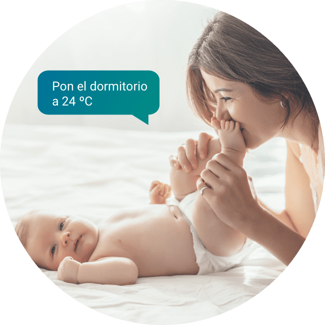 Con Alexa o Google Home a un split de pared o un equipo de conductos. | Aidoo Wi-Fi