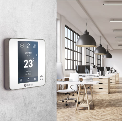 Easyzone avec thermostat Airzone Blueface