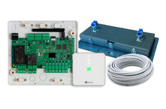 Pack Airzone Flexa 25 rectangular Wi-Fi - AirQ Box + AirQ Sensor + 2 câble bus 15m