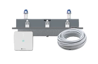 Pack AirQ pour Flexa 4.0 Airzone - Capteur AirQ blanc + Boîtier AirQ + câble bus 15 m