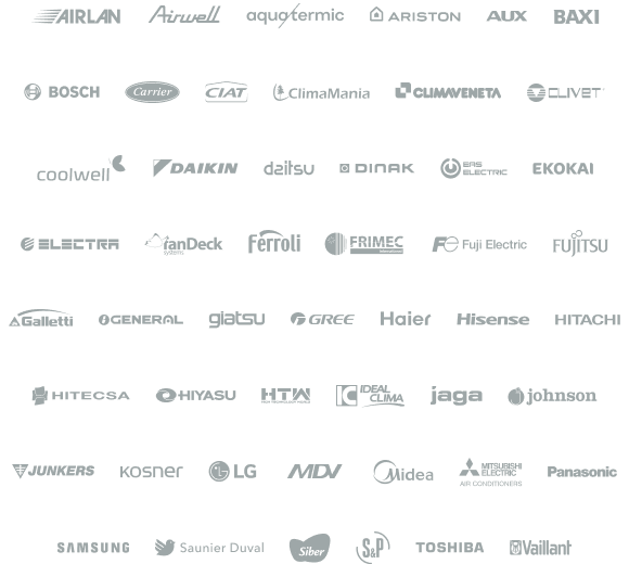 Brands compatible with Airzone