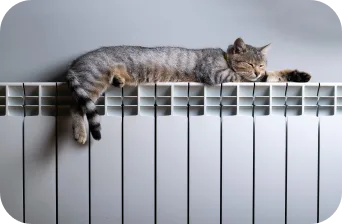 Comfort with radiators