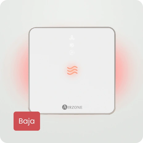 Indicador de mala calidad del aire de AirQ Sensor
