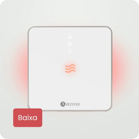 Indicador de má qualidade do ar do AirQ Sensor