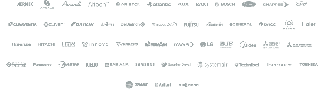 Brands compatible with Airzone