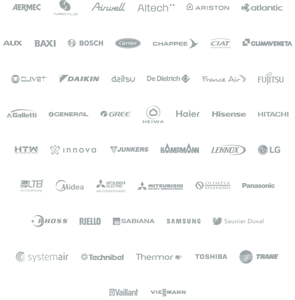 Brands compatible with Airzone