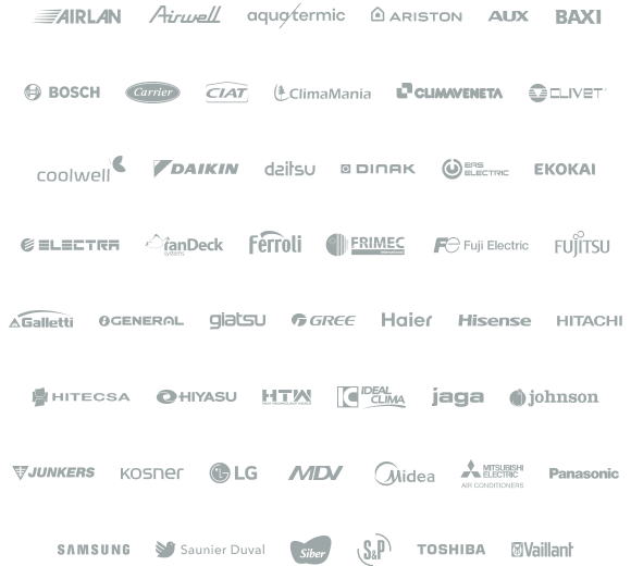 Brands compatible with Airzone
