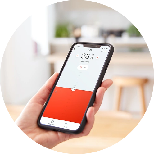 Control DHW with Aidoo Pro HUB Boiler from your phone