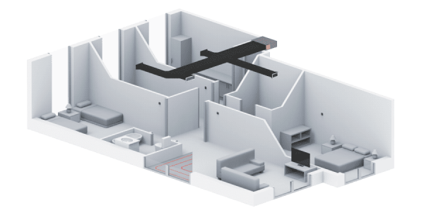 Flexa 4.0 zonificación para equipos inverter