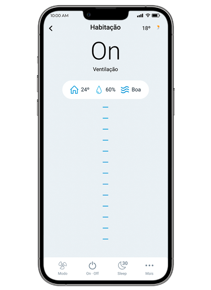 Controle a qualidade do ar a partir do seu telemóvel com a Airzone Cloud