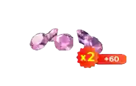 60+60 Pink Diamonds