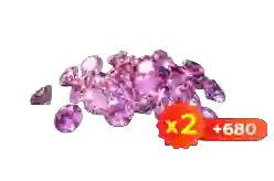 680+680 Pink Diamonds
