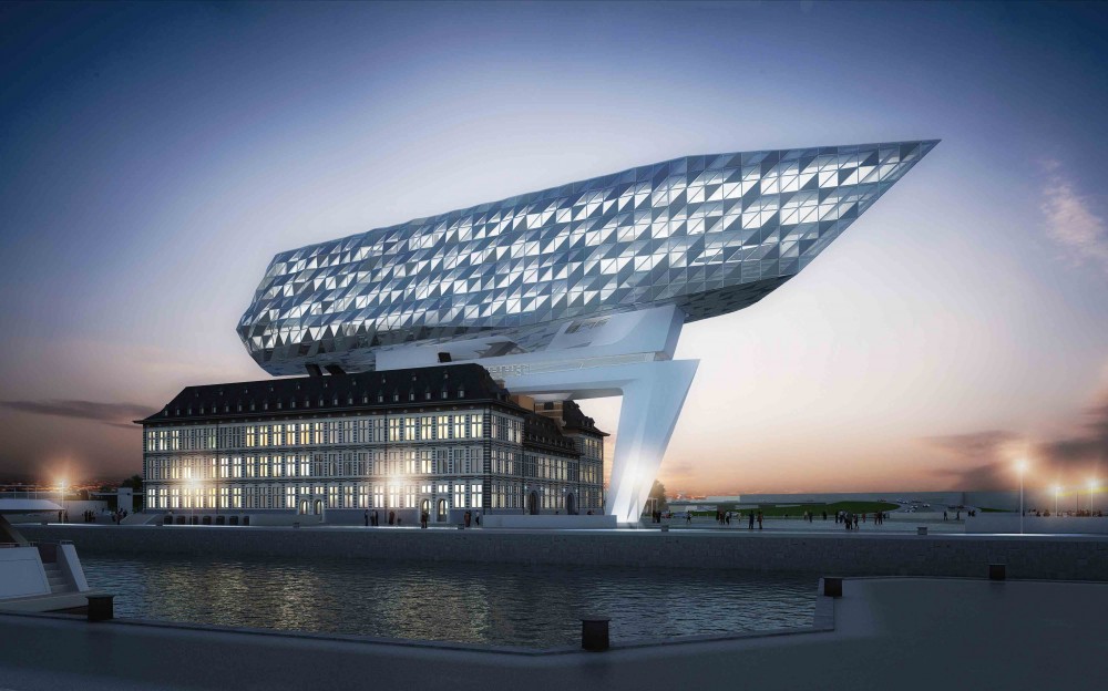 Antwerp (Belgium): the Zaha Hadid-designed “Port House” and an iconic museum