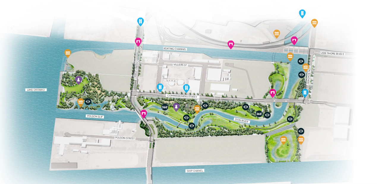 Toronto (Canada): consultations, committees, dedicated website… shaping the future of the 356 hectares Port Lands