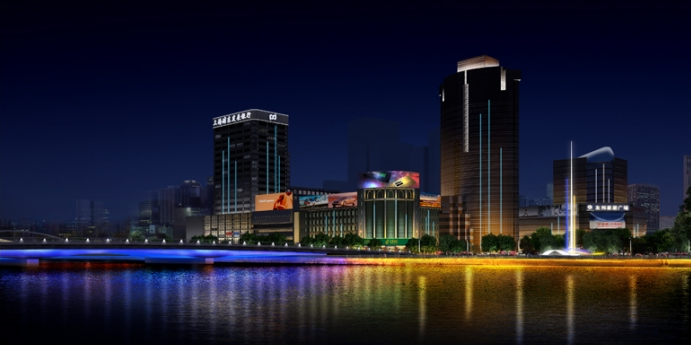 Ningbo (China): New light design presents three rivers merging