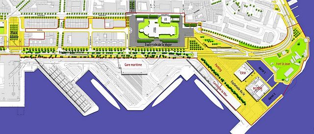 Marseilles (France): A landscaped boulevard for the city centre’s waterfront