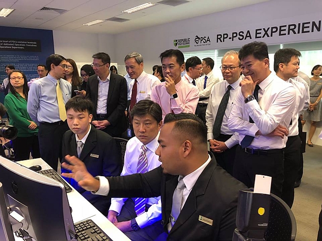 Singapore: Attracting and training future port talents