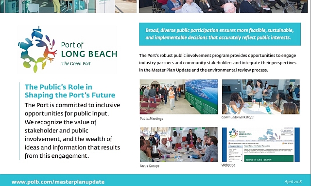 Long Beach (USA): The port updates its masterplan with the community