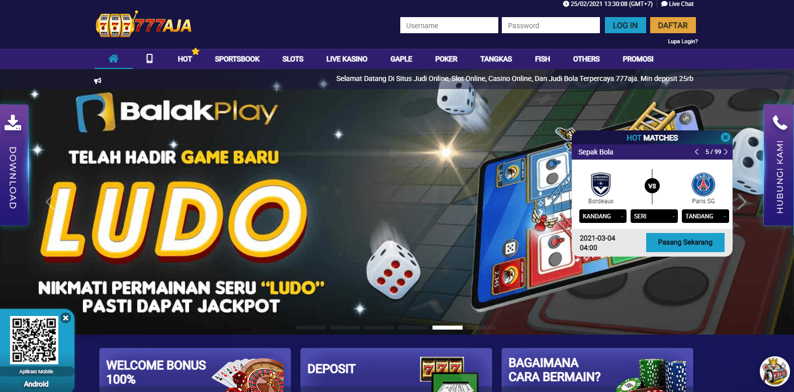 Situs Judi Slot Online Resmi Casino Online Judi Bola 777aja