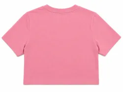 Pink Bow Crop Tee - Back