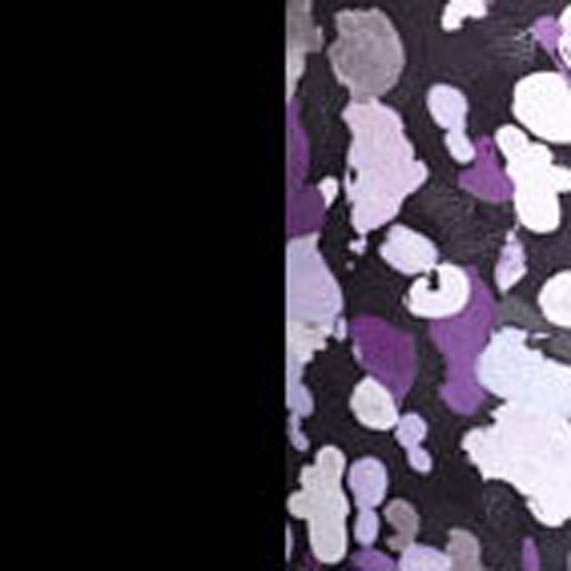 BLACK/LAVENDER PTD FREEFRM