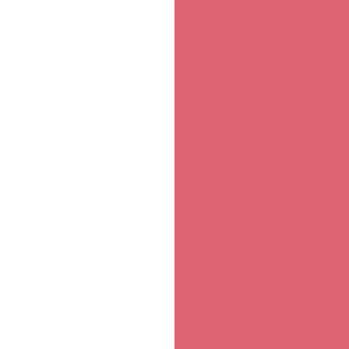 WHITE/ROUGE PINK