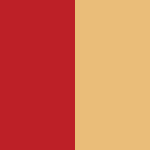 SCARLET RED/GOLD