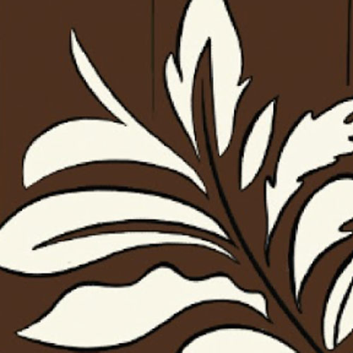 ABSTRACT FERN CAROB