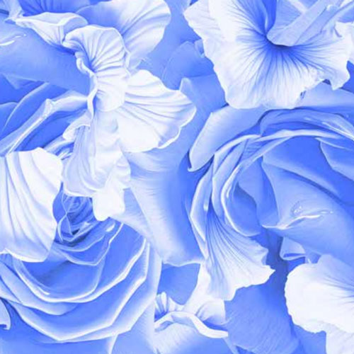PRISMATIC FLORAL BLUE