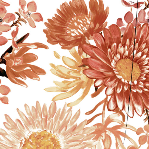 RUST NATIVE FLORAL