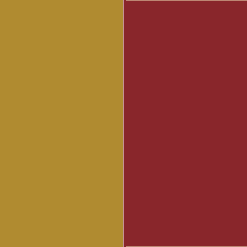 GOLD/RED