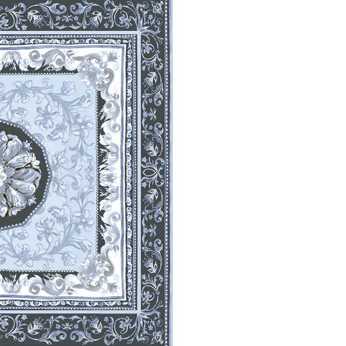 WHITE/BLUE HEIRLOOM