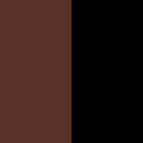 BLACK/AMBER BROWN