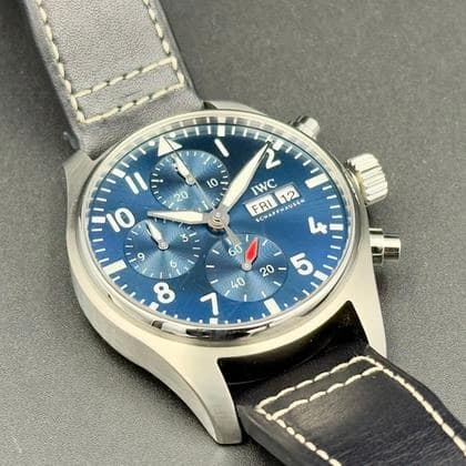 IWC Pilot's Watch Chronographe 41 - Vue couronne