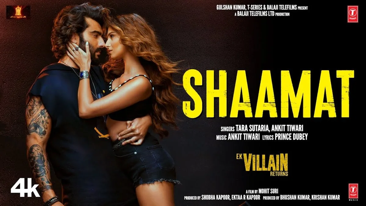 SHAAMAT LYRICS - Ankit Tiwari, Tara sutaria | Ek Villain Returns 1 SHAAMAT LYRICS - Ankit Tiwari, Tara sutaria | Ek Villain Returns