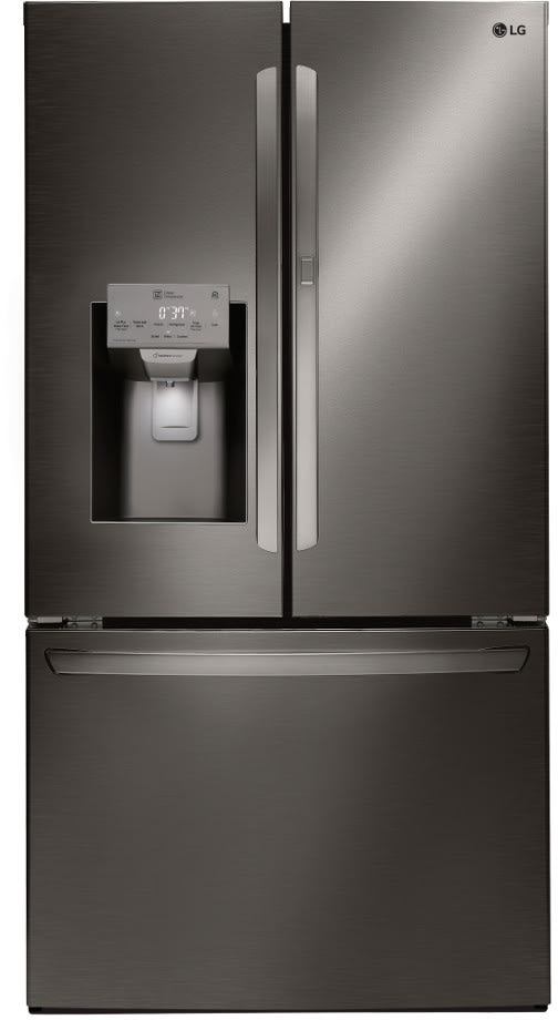 LG LGRERADWMW9626 4 Piece Kitchen Appliances Package with French Door