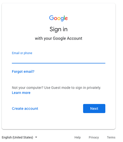 Google Login