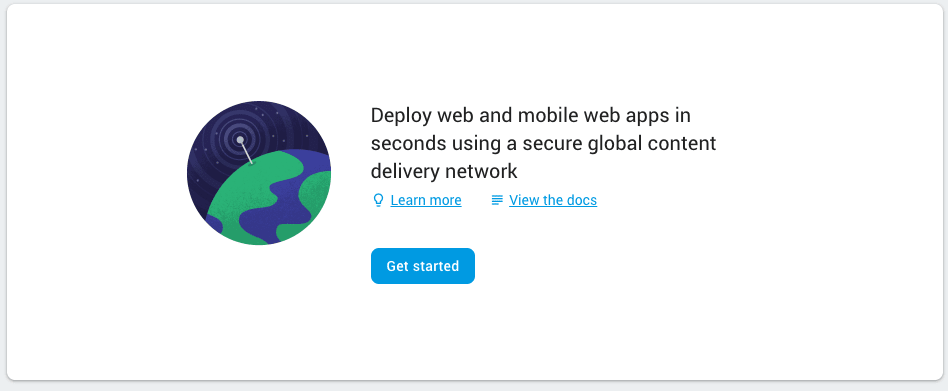 Hosting Get Started
