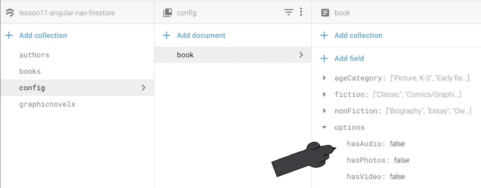 Firestore Config