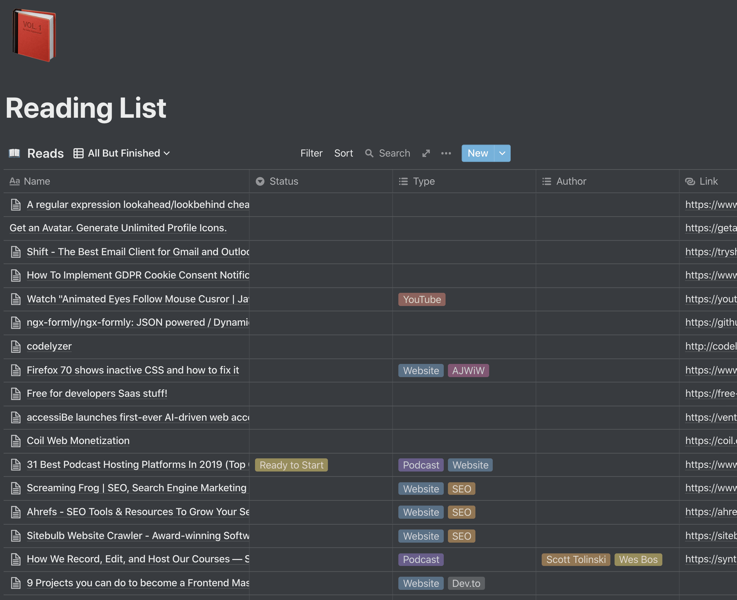 Increasing Productivity with Notion 2 Notion Table View